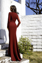 Terani Mother of the Bride Dress 252M5341 - Wine