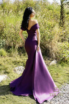 Terani Mother of the Bride Dress 252M5342 - Eggplant