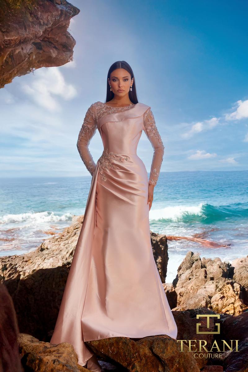 Terani Mother of the Bride Dress 252M5344 - Blush