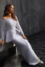 Terani Mother of the Bride Dress 252M5352 - Silver
