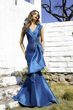 Terani Mother of the Bride Dress 252M5359 - Slate