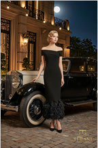 Terani Couture Cocktail 252C5033 - Black