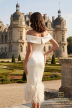 Terani Couture Cocktail 252C5033 - Ivory