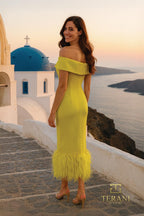 Terani Couture Cocktail 252C5033 - Citrine