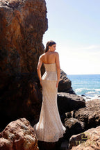 Terani Evenings Dress 252E5144 - Champagne