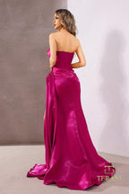 Terani Evenings Dress 252E5150 - Fuchsia