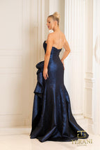 Terani Evenings Dress 252E5200 - Navy