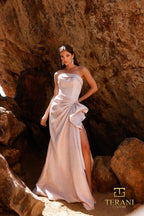 Terani Evenings Dress 252E5200 - Rose Pink