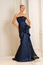 Terani Evenings Dress 252E5200 - Navy