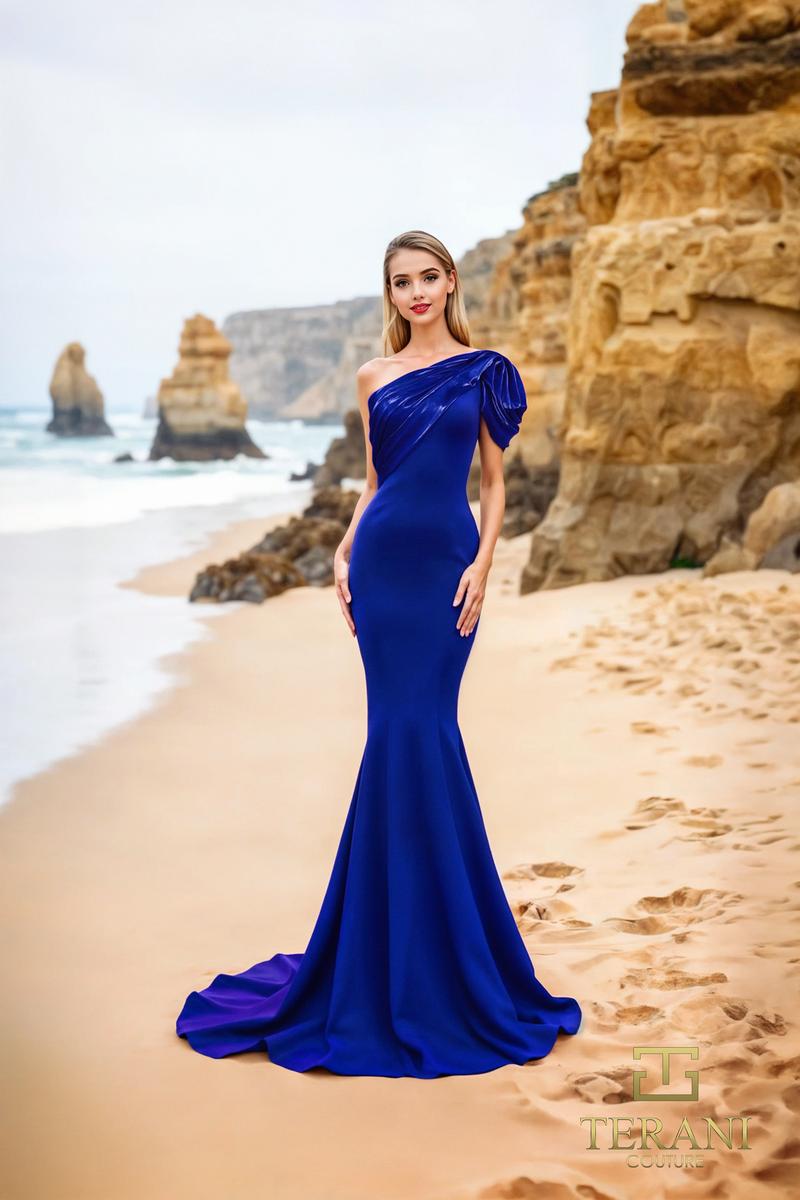 Terani Evenings Dress 252E5514 - Royal
