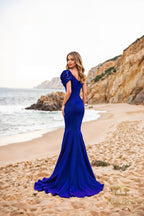 Terani Evenings Dress 252E5514 - Royal