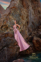 Terani Mother of the Bride Dress 252M5309 - Rose