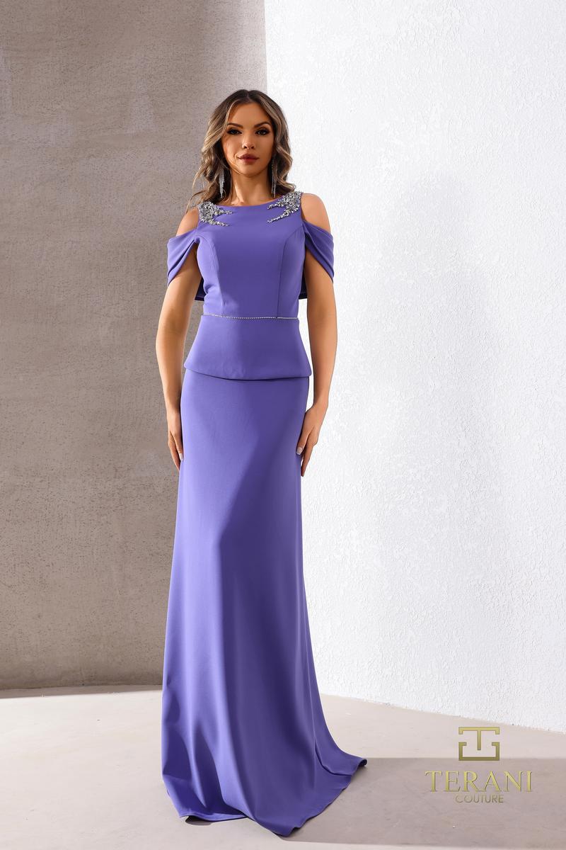 Terani Couture Mother of the Bride 252M5373 - Wisteria
