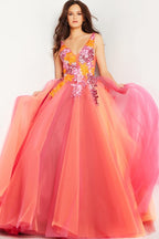 Jovani Prom 25800 - Orange/Multi