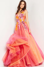 Jovani Prom 25800 - Orange/Multi