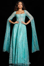 Jovani Evening 25811 - Mint