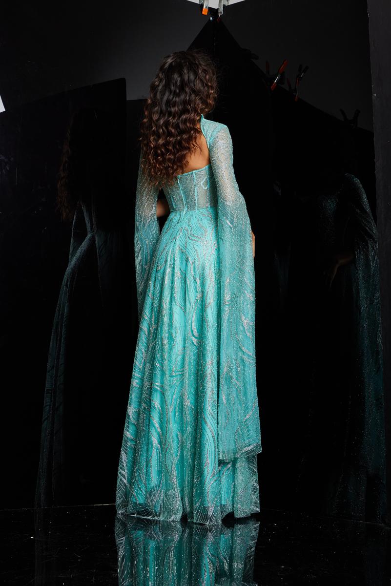 Jovani Evening 25811 - Mint