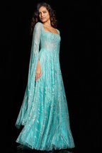 Jovani Evening 25811 - Mint