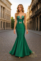 Terani Prom Dress 261P6075 - Emerald