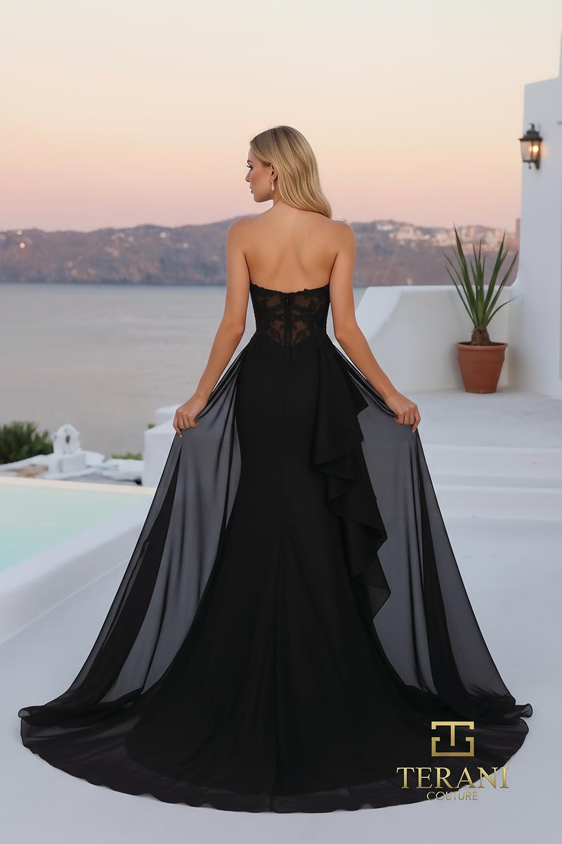 Terani Prom Dress 261P6261 - Black