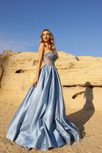 Terani Prom Dress 261P6608 - Slate