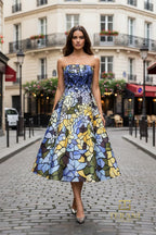 Terani Couture Cocktail 261C6762 - Blue Multi