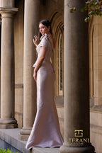 Terani Mother of the Bride Dress 261M6408 - Mocha