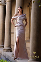 Terani Mother of the Bride Dress 261M6408 - Mocha