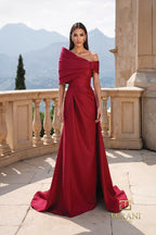 Terani Mother of the Bride Dress 261M6415 - Wine