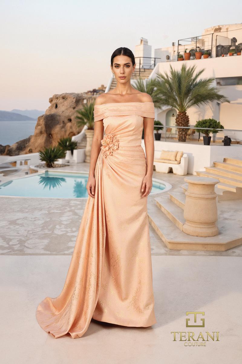Terani Mother of the Bride Dress 261M6444 - Blush Gold