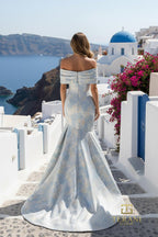 Terani Mother of the Bride Dress 261M6445 - Blue Stone Gold