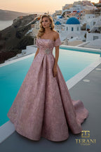 Terani Mother of the Bride Dress 261M6453 - Blush Rose