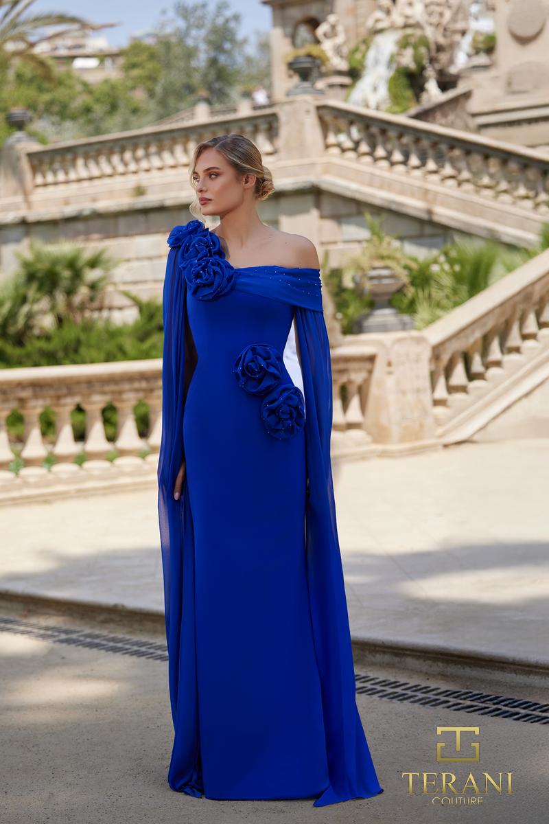 Terani Mother of the Bride Dress 261M6474 - Sapphire