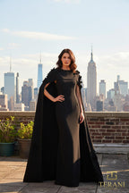 Terani Mother of the Bride Dress 261M6687 - Black