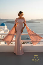 Terani Mother of the Bride Dress 261M6687 - Blush