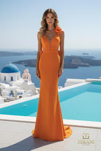 Terani Prom Dress 261P6061 - Tangerine