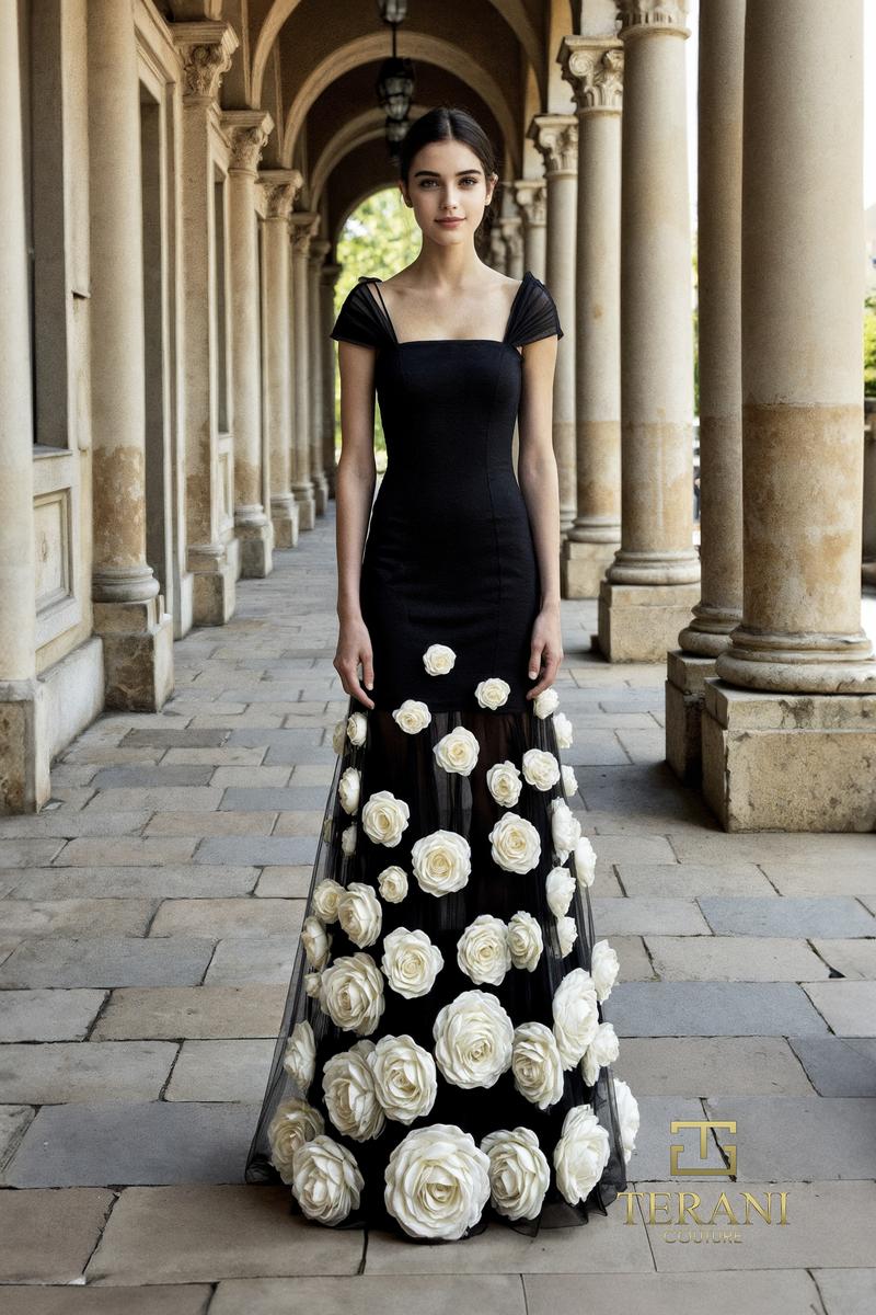 Terani Prom 261P6098 - Black Ivory