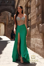Terani Prom Dress 261P6115 - Emerald