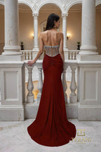 Terani Prom Dress 261P6115 - Wine