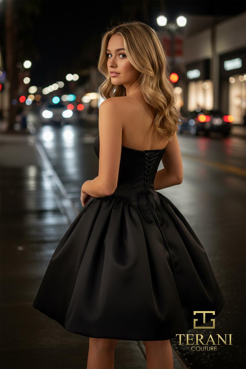 Terani Prom Dress 261P6176 - Black
