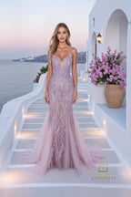 Terani Prom 261P6191 - Lavender Nude