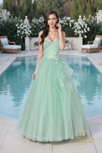 Terani Prom Dress 261P6197 - Celery
