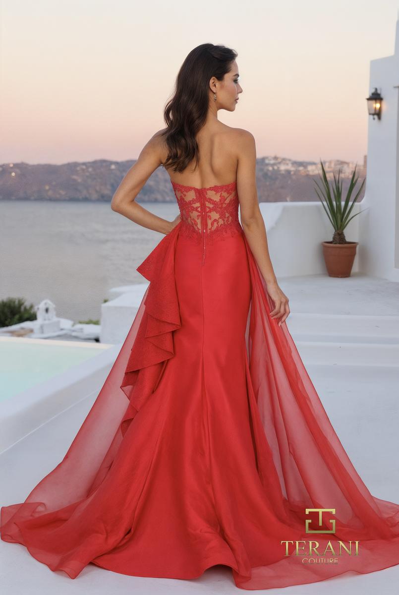 Terani Prom Dress 261P6261 - Red
