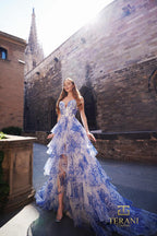 Terani Prom 261P6673 - Blue Multi