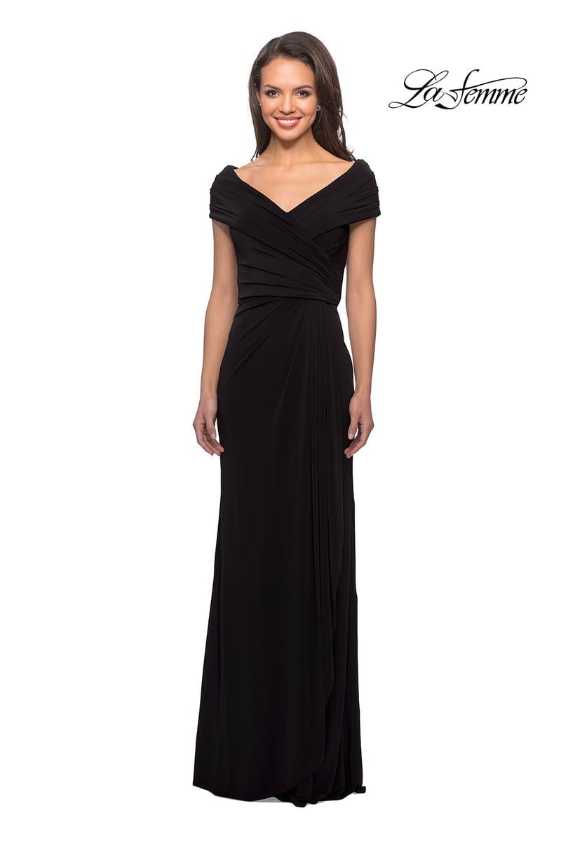 La Femme Evening 26519 - Black