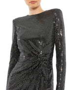 Ieena 2 for Mac Duggal 26721I - Black Silver