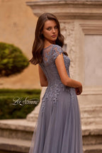 La Femme Evening 26893 - Smoky Blue