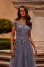 La Femme Evening 26893 - Smoky Blue