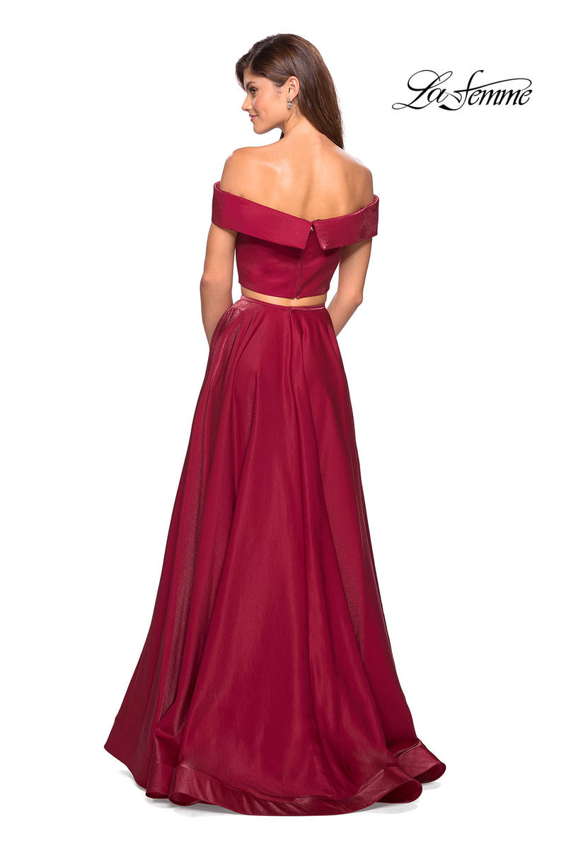 La Femme Dress 26919 - Garnet