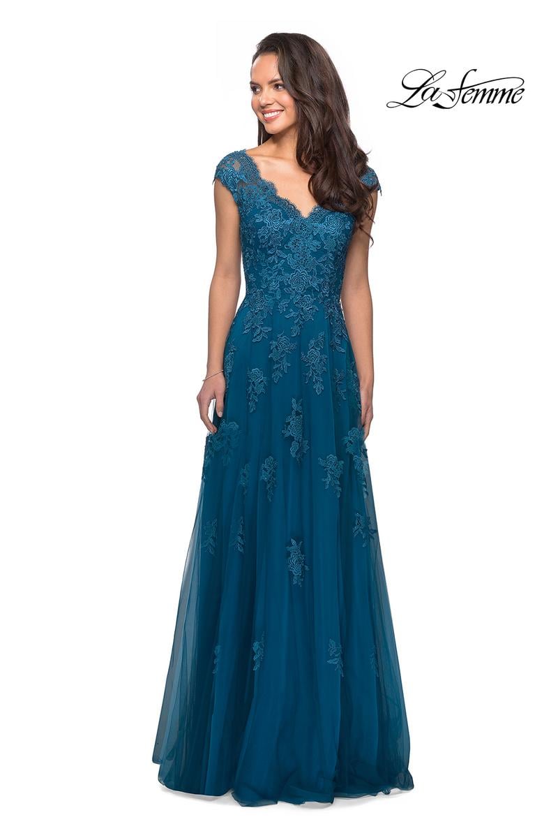 La Femme Mother of the Bride 26942 - Teal